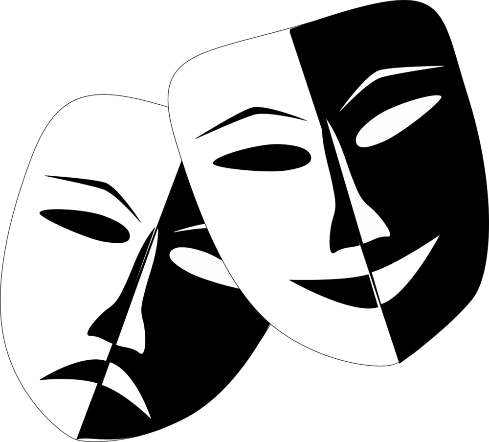 Drama Masks - free from Pixabay.com