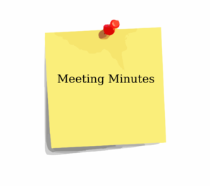 PTO meeting minutes