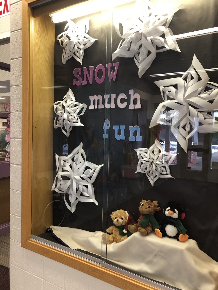 We are having great fun in our winter wonderland!