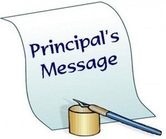 From the Principal's desk 12/9/19