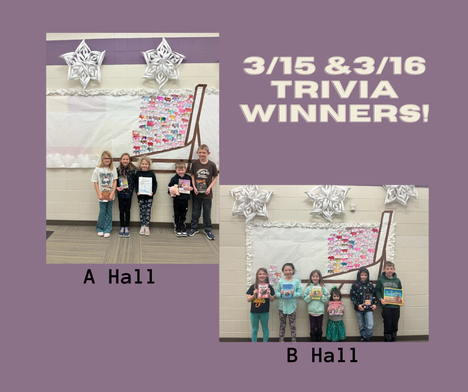 Trivia Winners!