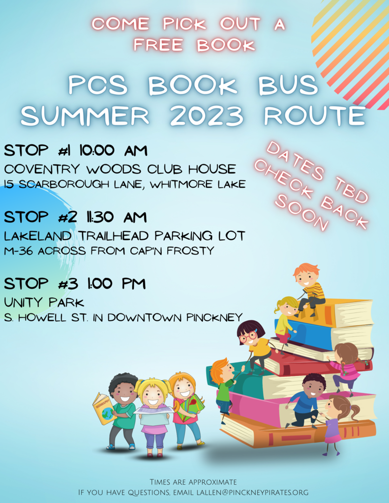 pop up reading events and book bus