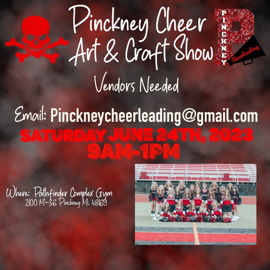 Pinckney Cheer Art & Craft Show