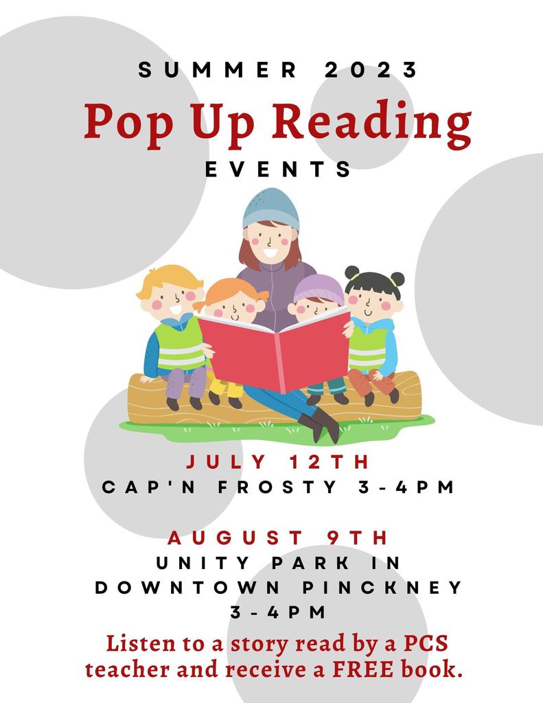Pop Up Reading Events